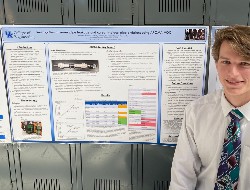 High School Student Uses AROMA-VOC in Research with the University of ...